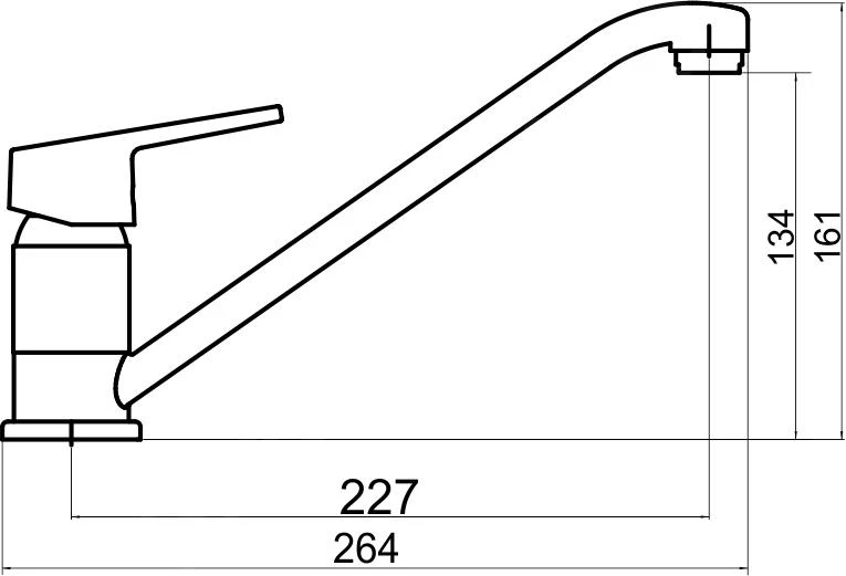 Novaservis Titania Iris New - Keukenkraan, Chroom 94491,0 4 Novaservis Titania Iris New - Keukenkraan, Chroom 94491,0 - Afbeelding 2