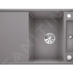 Blanco Axia III 45 - Silgranit Spoelbak, 780x510 Mm, Met Accessoires, InFino, Aluminium 523175