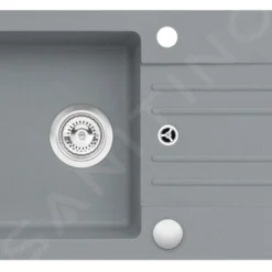 Alveus Cortina - Granieten Spoelbak 750x420 Mm, Concrete 1133776