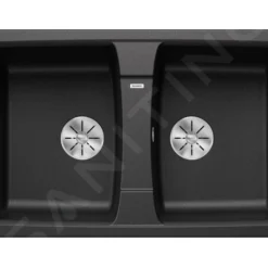 Blanco Lexa 8 - Silgranit Spoelbak, 780x500 Mm, InFino, Antraciet 524960