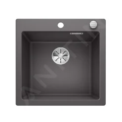 Blanco Pleon 5 - Silgranit Spoelbak, 515x510 Mm, InFino, Grijze Rots 523677