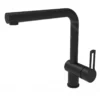 Paffoni Ringo - Keukenkraan Met Uittrekabre Sproeikop, Mat Zwart RIN185NO -Exporteren Kraan Lux Winkel fc0971ce910ea4d79a89b607