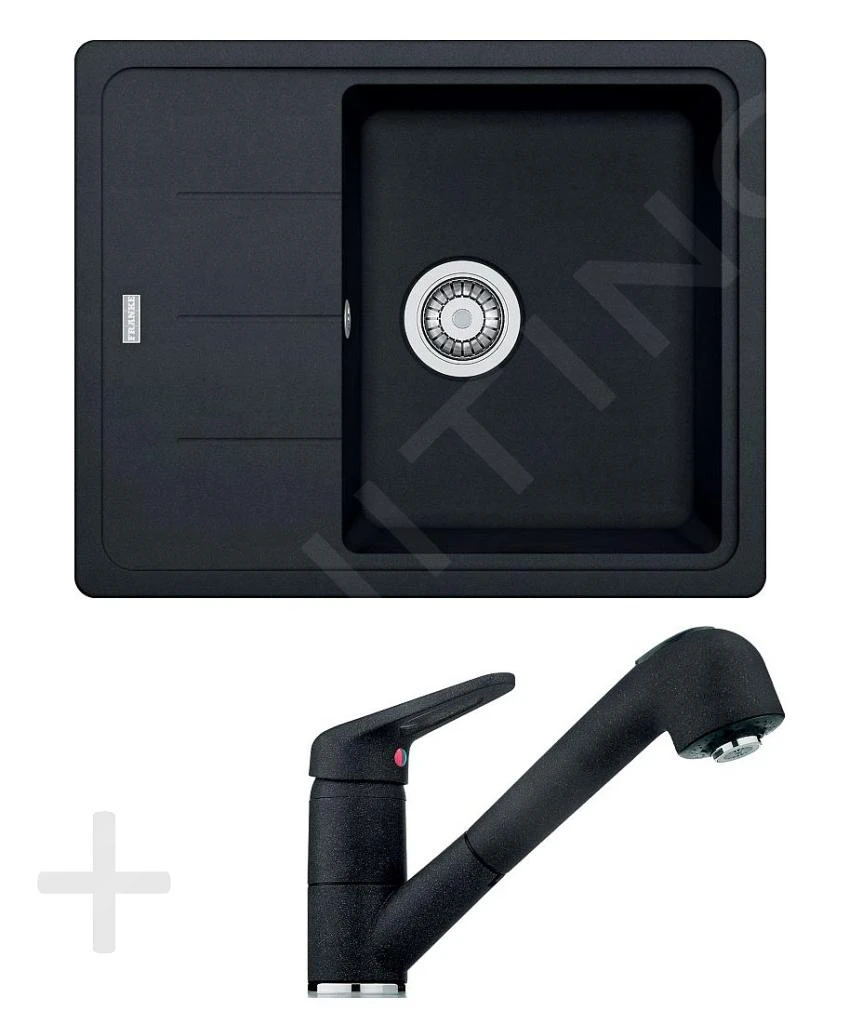 Franke Sets - Keukenset G55, BFG 611-62 Graniet Spoelbak, Onyx + FC 9547 Keukenkraan, Onyx 114.0323.817 3 Franke Sets - Keukenset G55, BFG 611-62 Graniet Spoelbak, Onyx + FC 9547 Keukenkraan, Onyx 114.0323.817