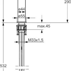 Hansa Ronda - Keukenkraan Met Uittrekbare Vuistdouche, Chroom 54912283 -Exporteren Kraan Lux Winkel ffca5721881b54a9d4b2c345
